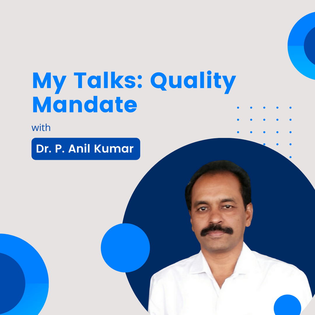 My Talks: Quality Mandate